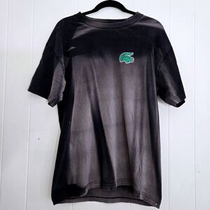 Demrick x trandco Word is Bond Black Acid Wash Graphic T-shirt  Med Y2K USA Made